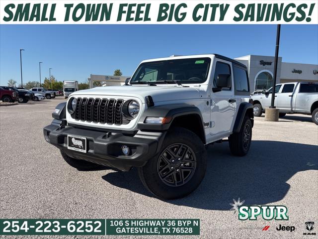2026 Jeep Wrangler 2-Door Sport S 4x4 for sale in Gatesville, TX