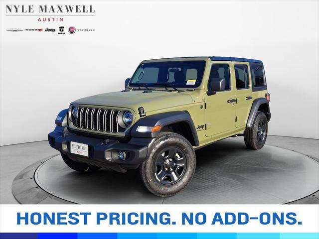 2026 Jeep Wrangler 4-Door Sport 4x4 for sale in Austin, TX