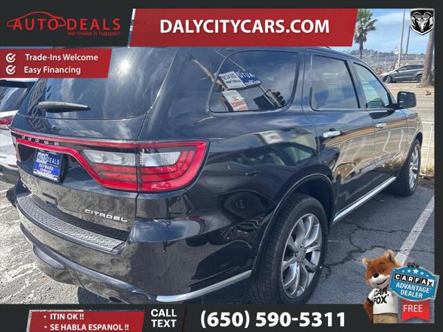 2016 Dodge Durango Citadel Anodized Platinum