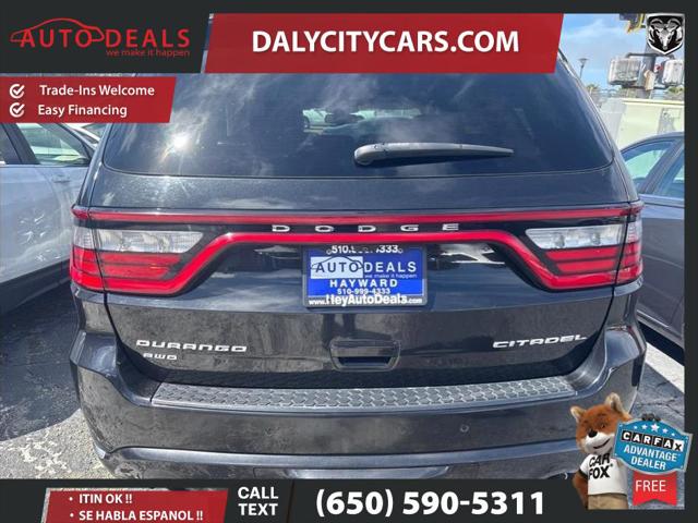 2016 Dodge Durango Citadel Anodized Platinum
