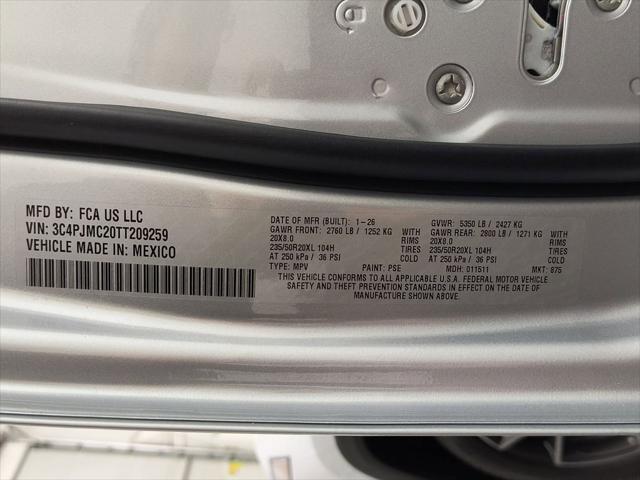 2026 Jeep Cherokee Overland 4x4