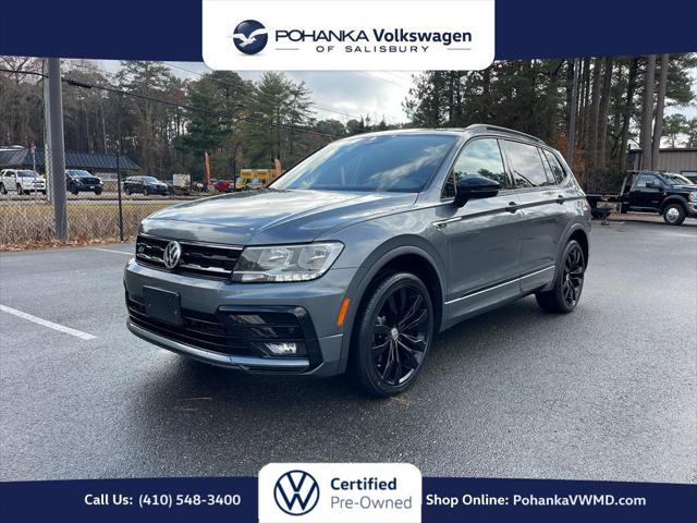 2021 Volkswagen Tiguan 2.0T SE R-Line Black 2021 Volkswagen Tiguan 2.0T SE R-Line Black