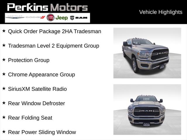 2023 RAM 2500 Tradesman Crew Cab 4x4 64 Box 2023 RAM 2500 Tradesman Crew Cab 4x4 64 Box