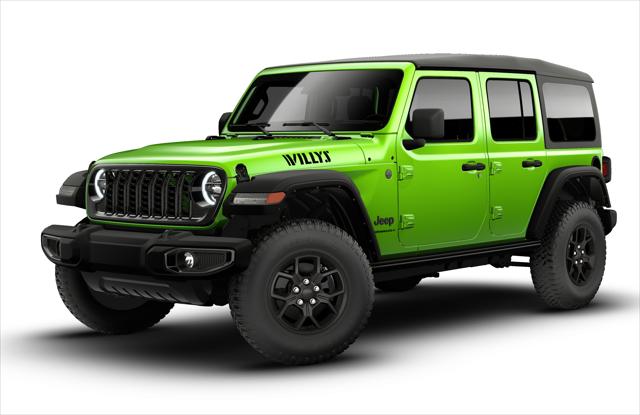 2026 Jeep Wrangler WRANGLER 4-DOOR WILLYS 2026 Jeep Wrangler WRANGLER 4-DOOR WILLYS