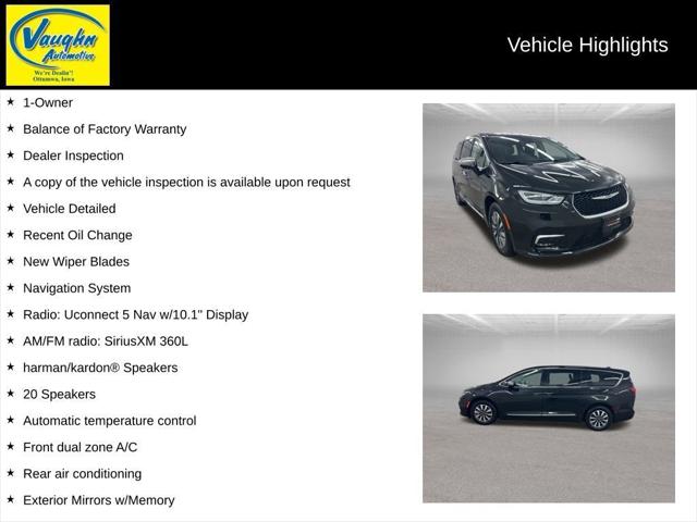 2022 Chrysler Pacifica Hybrid Limited