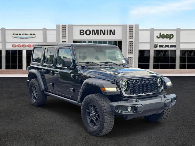 2024 Jeep Wrangler 4-Door Willys 4x4 2024 Jeep Wrangler 4-Door Willys 4x4