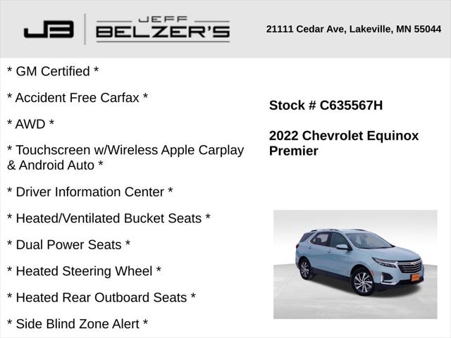 2022 Chevrolet Equinox AWD Premier