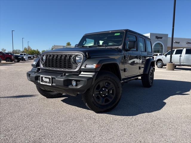 2026 Jeep Wrangler WRANGLER 4-DOOR SPORT 2026 Jeep Wrangler WRANGLER 4-DOOR SPORT