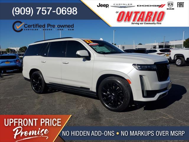 2022 Cadillac Escalade 4WD Sport 2022 Cadillac Escalade 4WD Sport