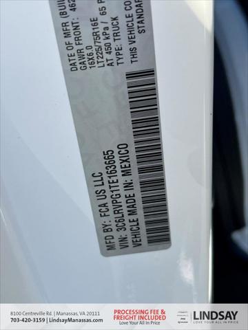 2026 Ram ProMaster Window Van SLT+