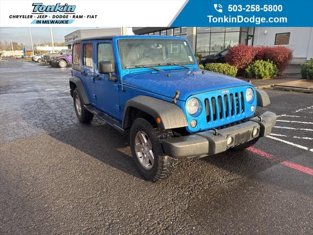 2016 Jeep Wrangler Unlimited Sport 2016 Jeep Wrangler Unlimited Sport