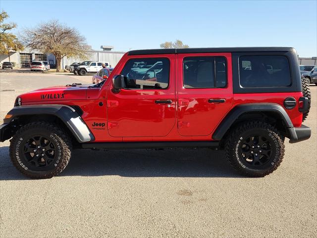 2021 Jeep Wrangler Unlimited Willys 4x4 2021 Jeep Wrangler Unlimited Willys 4x4