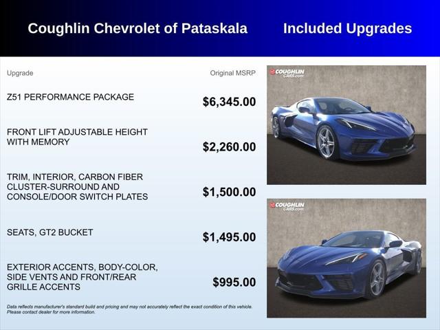 2022 Chevrolet Corvette Stingray RWD Coupe 2LT 2022 Chevrolet Corvette Stingray RWD Coupe 2LT