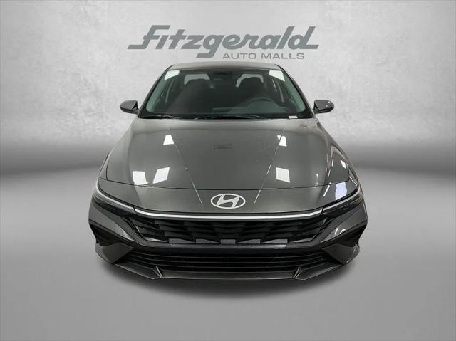 2026 Hyundai Elantra Hybrid Blue