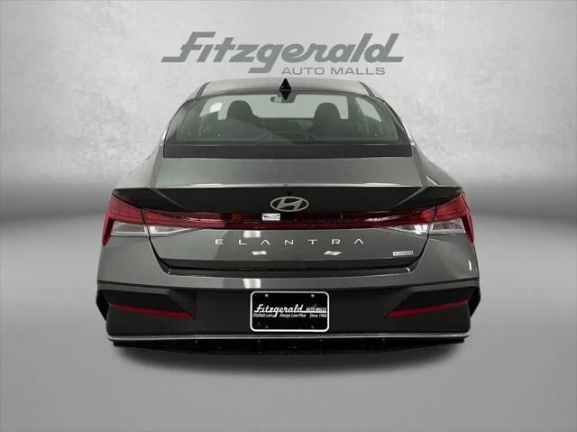 2026 Hyundai Elantra Hybrid Blue