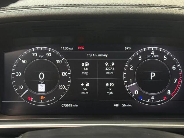 2019 Land Rover Range Rover 3.0L V6 Supercharged HSE