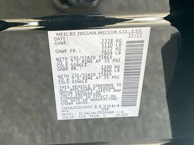 2023 Nissan Murano Platinum FWD