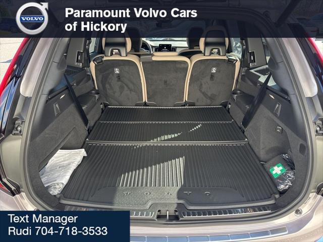 2026 Volvo XC90 Plus, B6 AWD Gas (mild hybrid), Gasoline, Bright, 7 Seats