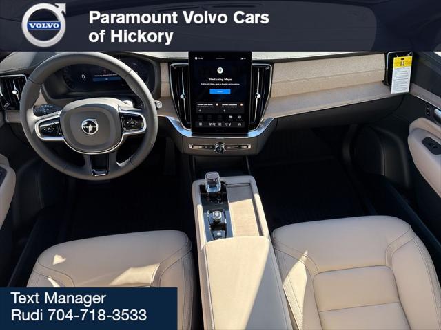2026 Volvo XC90 Plus, B6 AWD Gas (mild hybrid), Gasoline, Bright, 7 Seats
