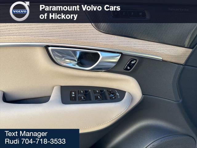 2026 Volvo XC90 Plus, B6 AWD Gas (mild hybrid), Gasoline, Bright, 7 Seats
