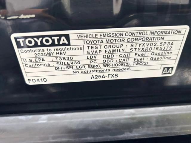 2025 Toyota Camry LE