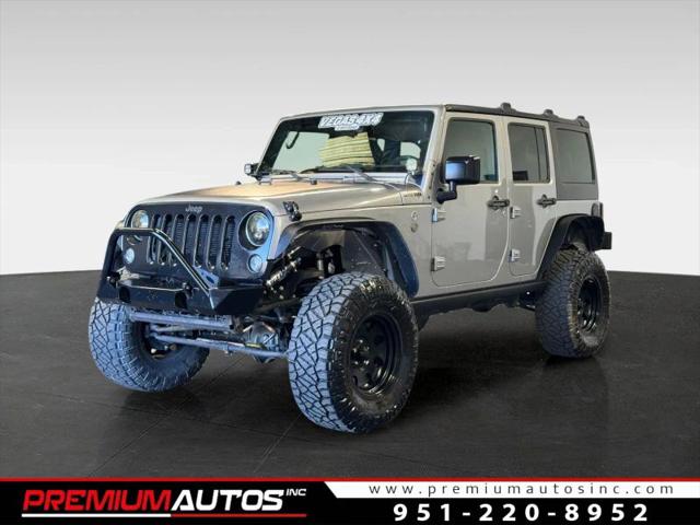 2017 Jeep Wrangler Unlimited Big Bear 4x4 for sale in Norco, CA