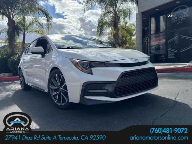 2020 Toyota Corolla SE for sale in Temecula, CA