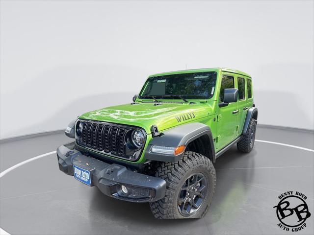 2026 Jeep Wrangler 4-Door Willys 4x4 for sale in Lampasas, TX