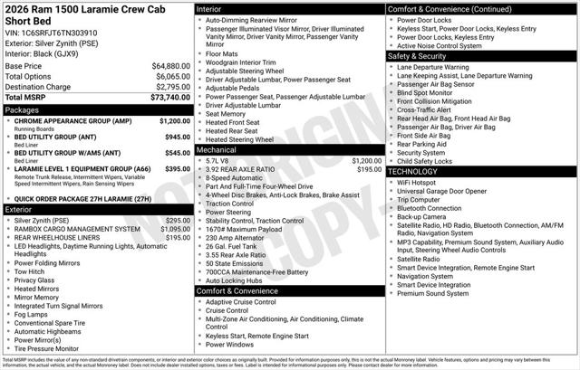 2026 Ram 1500 Laramie