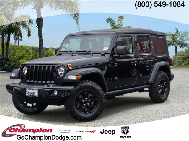 2021 Jeep Wrangler Unlimited Willys Sport 4x4