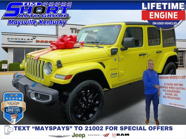 2022 Jeep Wrangler 4xe Unlimited Sahara 4x4
