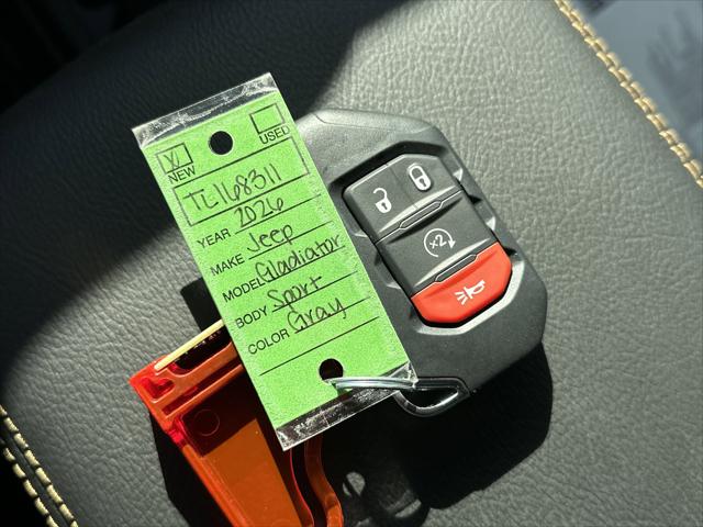 2026 Jeep Gladiator GLADIATOR SAHARA 4X4 2026 Jeep Gladiator GLADIATOR SAHARA 4X4