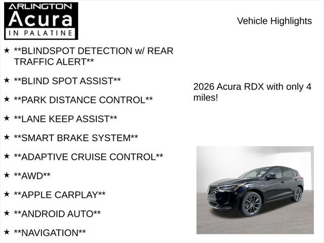 2026 Acura RDX w/A-Spec Package