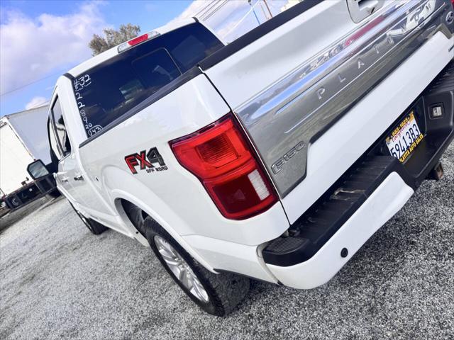 2020 Ford F-150 Platinum
