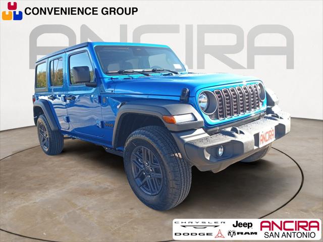 2026 Jeep Wrangler 4-Door Sport S 4x4 for sale in San Antonio, TX