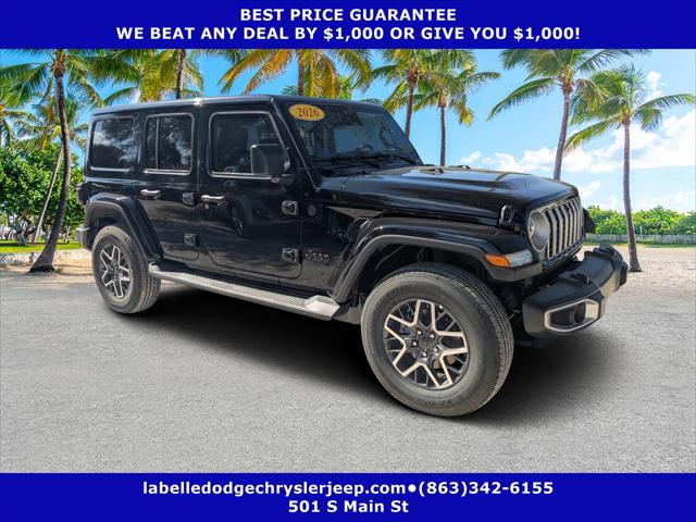 2026 Jeep Wrangler WRANGLER 4-DOOR SAHARA