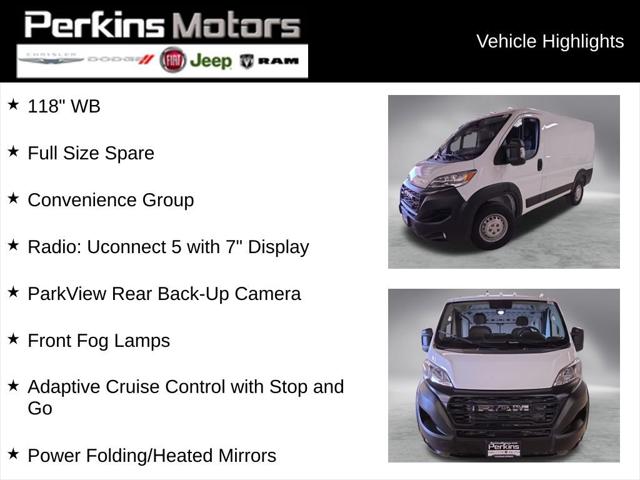 2026 RAM Ram ProMaster RAM PROMASTER 1500 TRADESMAN CARGO VAN LOW ROOF 118 WB 2026 RAM Ram ProMaster RAM PROMASTER 1500 TRADESMAN CARGO VAN LOW ROOF 118 WB