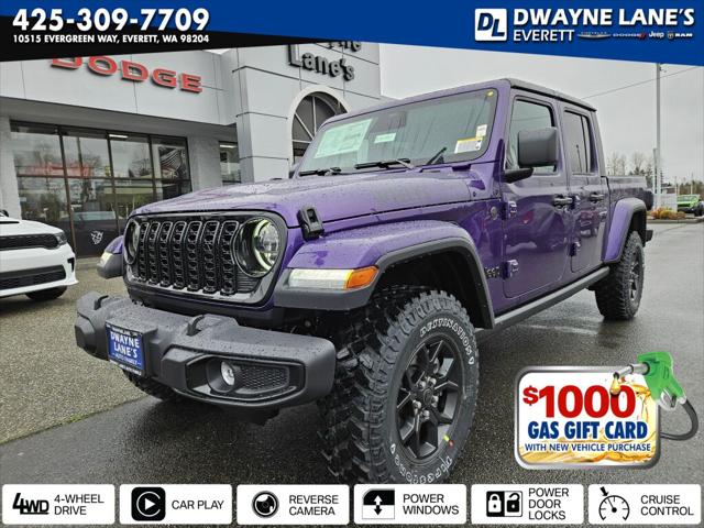 2026 Jeep Gladiator GLADIATOR WILLYS 4X4