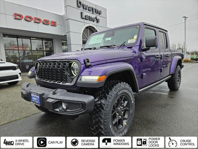 2026 Jeep Gladiator GLADIATOR WILLYS 4X4 2026 Jeep Gladiator GLADIATOR WILLYS 4X4