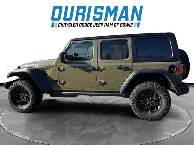 2026 Jeep Wrangler WRANGLER 4-DOOR WILLYS 2026 Jeep Wrangler WRANGLER 4-DOOR WILLYS