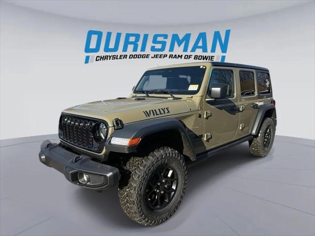 2026 Jeep Wrangler WRANGLER 4-DOOR WILLYS 2026 Jeep Wrangler WRANGLER 4-DOOR WILLYS