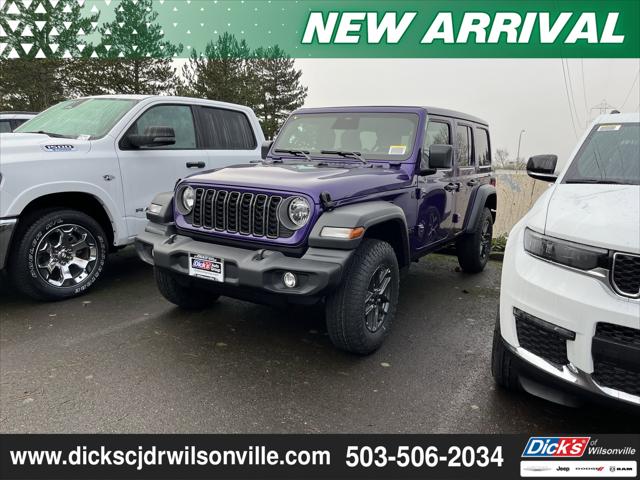 2026 Jeep Wrangler WRANGLER 4-DOOR SPORT S