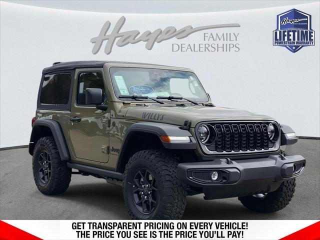 2026 Jeep Wrangler WRANGLER 2-DOOR WILLYS