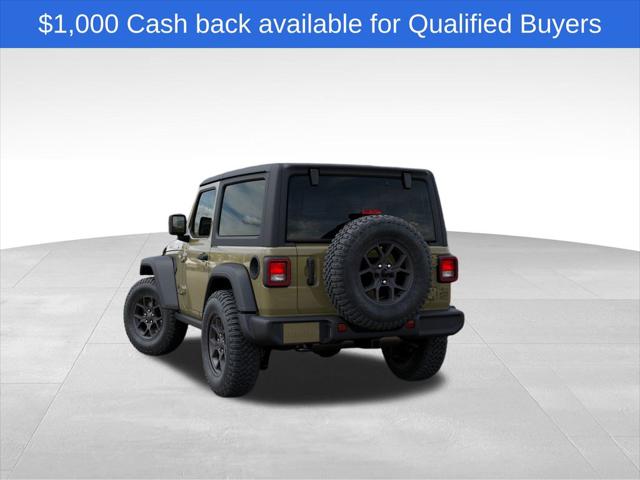 2026 Jeep Wrangler WRANGLER 2-DOOR WILLYS 2026 Jeep Wrangler WRANGLER 2-DOOR WILLYS
