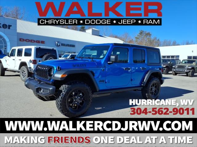 2026 Jeep Wrangler WRANGLER 4-DOOR WILLYS 2026 Jeep Wrangler WRANGLER 4-DOOR WILLYS