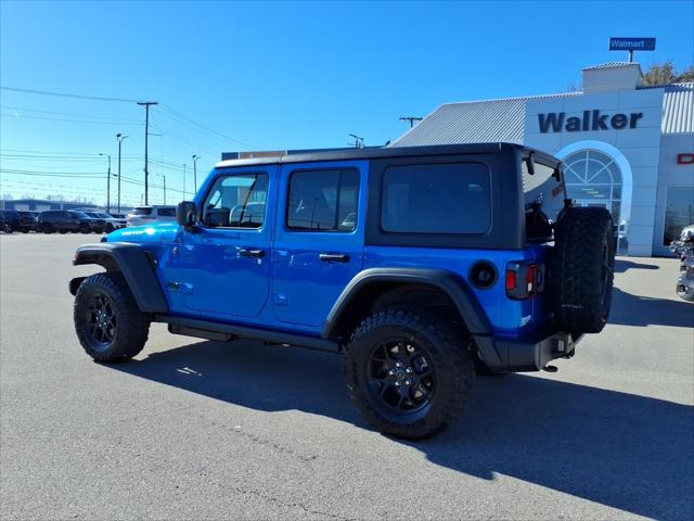 2026 Jeep Wrangler WRANGLER 4-DOOR WILLYS 2026 Jeep Wrangler WRANGLER 4-DOOR WILLYS