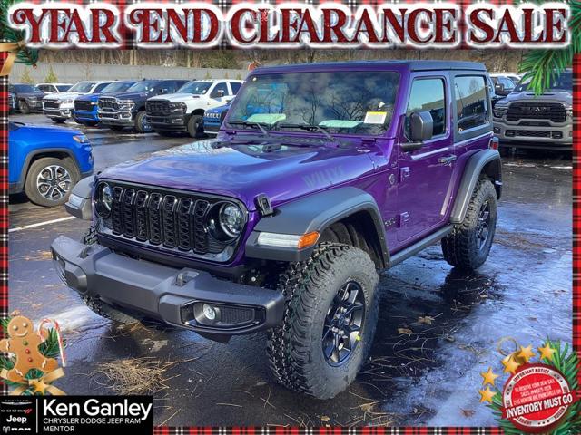 2026 Jeep Wrangler WRANGLER 2-DOOR WILLYS