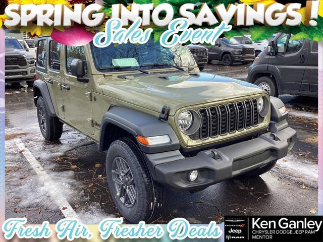 2026 Jeep Wrangler WRANGLER 4-DOOR SPORT