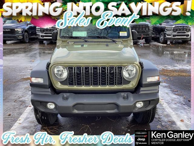 2026 Jeep Wrangler WRANGLER 4-DOOR SPORT