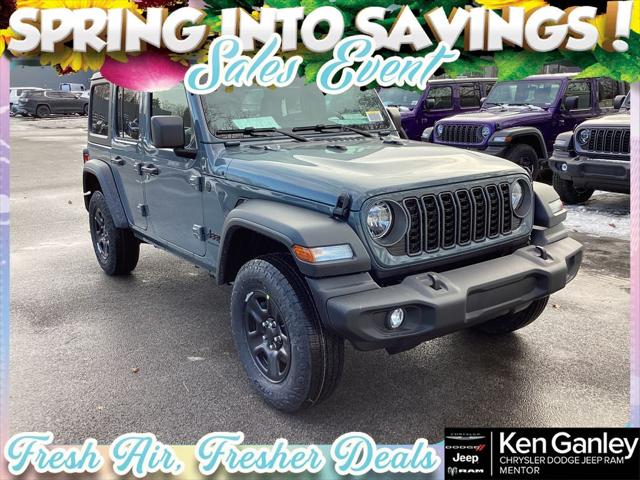 2026 Jeep Wrangler WRANGLER 4-DOOR SPORT